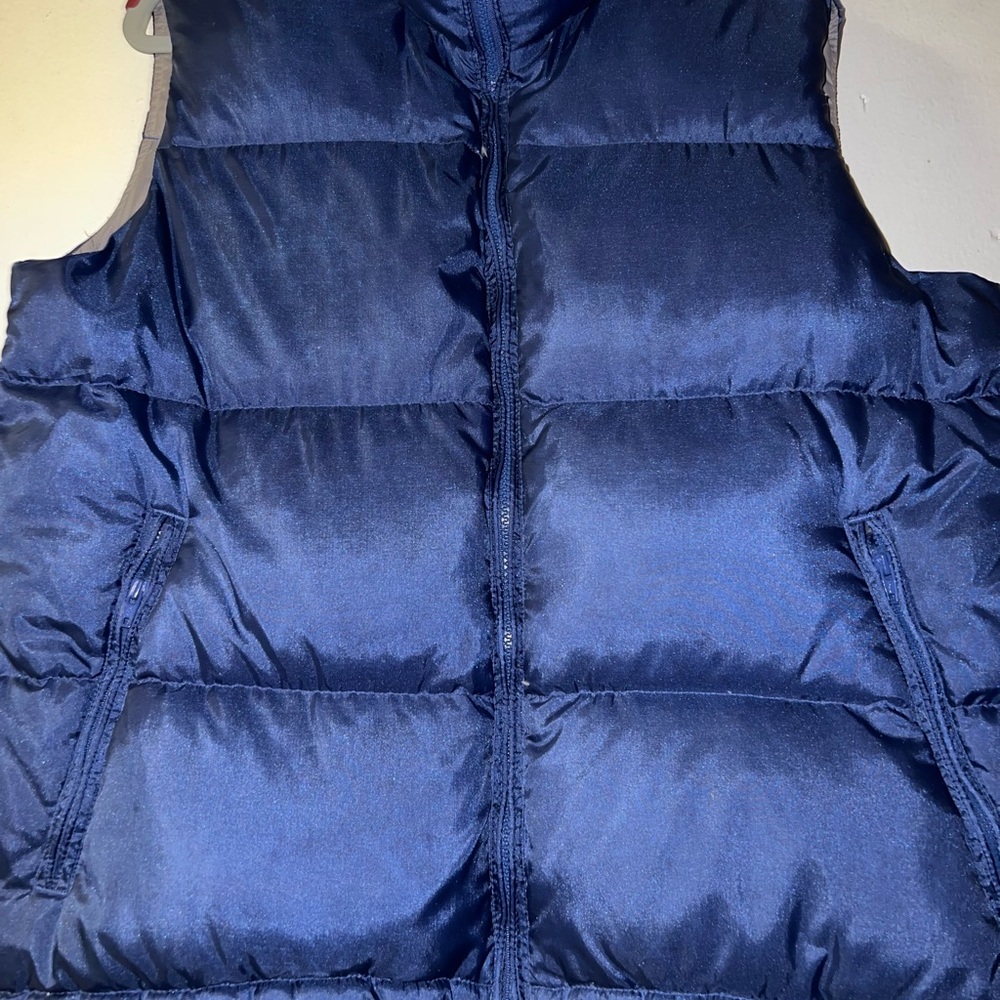 Calvin Klein Deep Blue Quilted Vest